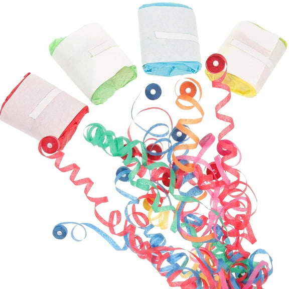 LOLIPPYY Hand Throwing Streamer Paper 10Pcs 1.6In