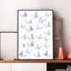 thumbnail image 4 of Xiao Hua Decoración de pared con mariposas, 48 piezas, 4 estilos, para cumpleaños, fiestas y tartas, extraíble, dorada (multicolor)., 4 of 5