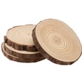 thumbnail image 2 of KOHAND 10 Pcs 6.7-7 inch Natural Wood Slices, Unfinished Wooden Circles, Wooden Log Discs for DIY Crafts, 2 of 5