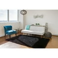 thumbnail image 6 of 2' X 3' Black Shag Tufted Handmade Area Rug, 6 of 8