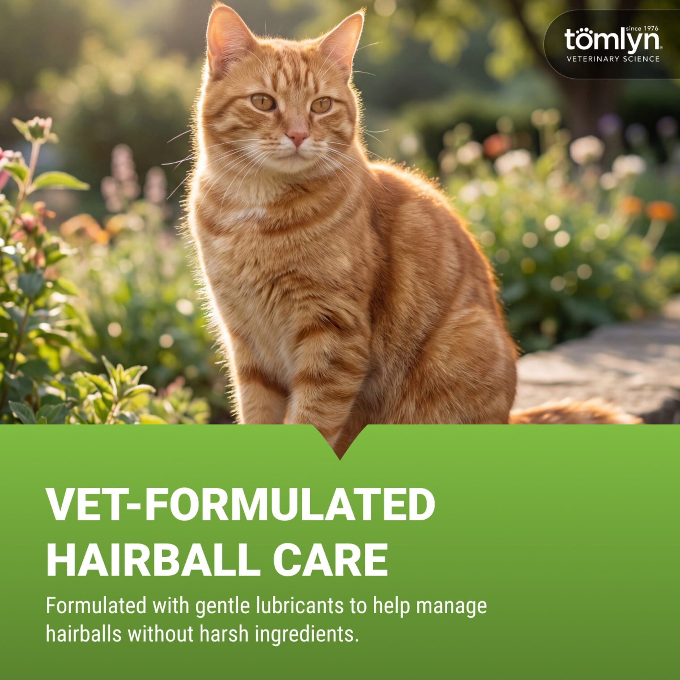 Tomlyn Laxatone Maple Flavored Hairball Remedy Gel for Cats and Kittens, Hairball Gel for Cats to Help Prevent Hairballs and Promote Healthy Digestion, 4.25oz.