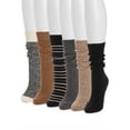 thumbnail image 4 of MUK LUKS Women's Mid-Calf Tall Boot Socks, 6-Pack, Fits Shoe Sizes 6-11, 4 of 5