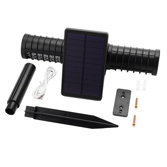 Lámpara LED para matar mosquitos con energía Solar, resistente al agua, insertada para exteriores, lámpara de césped para patio