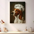 thumbnail image 4 of Treeing Walker Coonhound Dog Chef Poster, Treeing Walker Coonhound Dog Cooking Food Canvas Print for Restaurant Kitchen Decor, Kitchen Animal Picture Wall Decor, 4 of 6