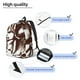 thumbnail image 3 of Disketp Vintage Husky Dog Mochila de Lona Estampada, Mochila Escolar de Viaje Ligera para Estudiantes y Portátil-Small, 3 of 5