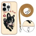 thumbnail image 4 of TECH CIRCLE For iPhone 15 Plus Case,Stylish Pattern Soft Slim Thin Silicone TPU Girls Boys Women Men Case Shockproof Protective Phone Case with Strap for Apple iPhone 15 Plus 6.7" 2023,Dog, 4 of 7