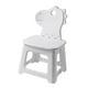 thumbnail image 4 of Taburete con escalón para niños, taburete de cocina con soporte para la espalda, silla plegable con capacidad para hasta 3 , taburete plegable Dinosaurio, 4 of 9
