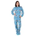 thumbnail image 3 of Footed Pajamas - Winter Wonderland Adult Fleece One Piece - Adult - XSmall (Fits 5'2 - 5'4"), 3 of 5
