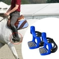 thumbnail image 3 of Estribo para a caballo, almohadilla antideslizante de material acero inoxidable de 5 colores Sillín de aluminio a ecuestre Sillín DYNWAVEMX Estribo para montar a caballo, 3 of 8
