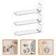 thumbnail image 4 of EeaseMX 3 soportes de pared de acrílico transparente para diademas, organizador de diademas., 4 of 7