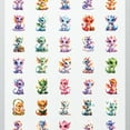 thumbnail image 4 of 35pcs-50pcs Adorable Stationery Stickers Mythical Kids Stickers Cute Animal Stickers for Luggage Phone, 4 of 9