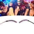 thumbnail image 3 of Luz LED para pestañas postizas, liviana, elegante, confiable, luminosa, para fiestas, bares, discotecas, Halloween, rosa, 3 of 10
