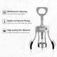 thumbnail image 2 of Wine Bottle Opener Professional Bottle Opener Bottle Opener Wine Accessories and Gifts Stream Beer/Red Wine Bottle with Two Anti-slip Rods, 2 of 4