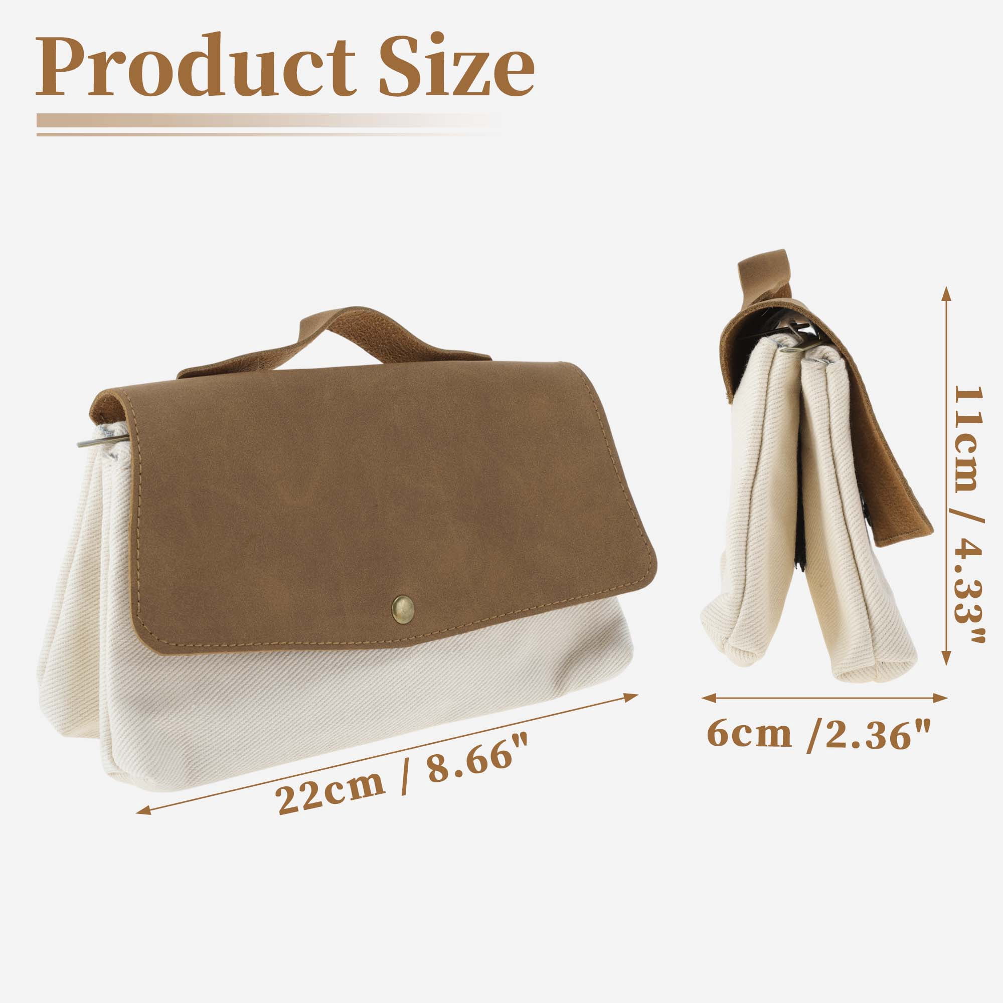 Unique Bargains Two-Tier Hand Carry Style Organizer Beige, Brown