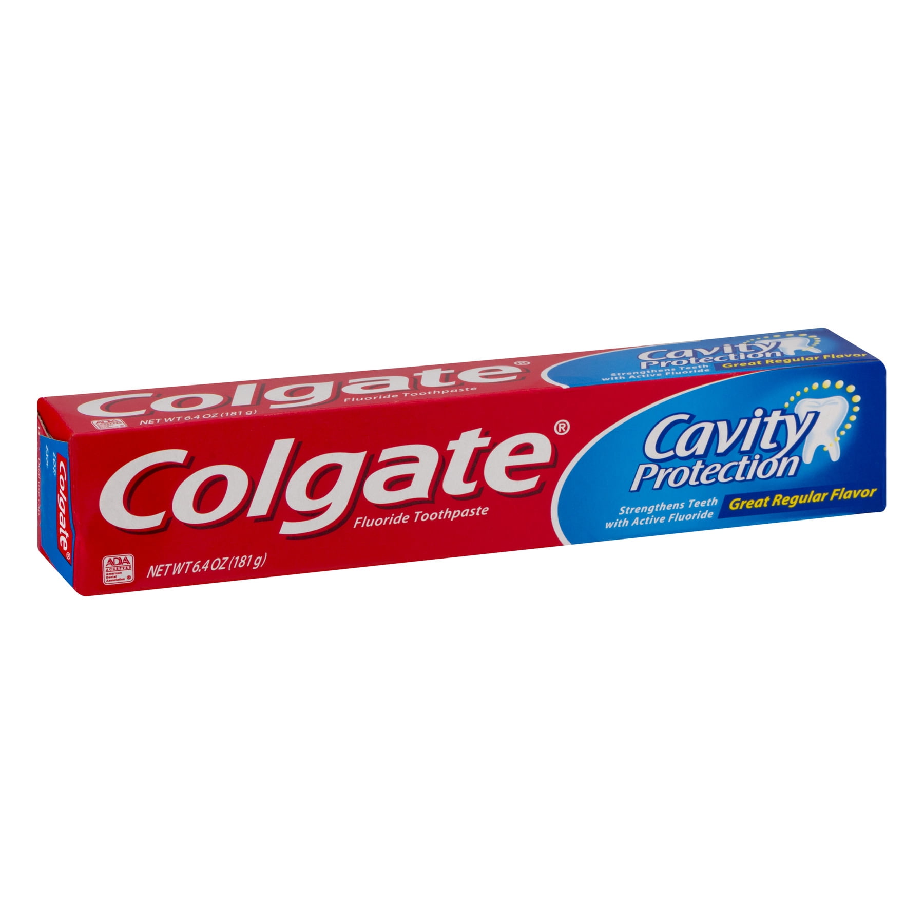 Colgate Cavity Protection Fluoride Toothpaste, Regular Flavor , 6.4 OZ