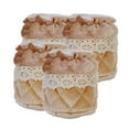 thumbnail image 1 of AMLESO 4 Pieces Non Slip Chair Leg Floor Protectors Caps Cloth Socks Khaki, 1 of 8