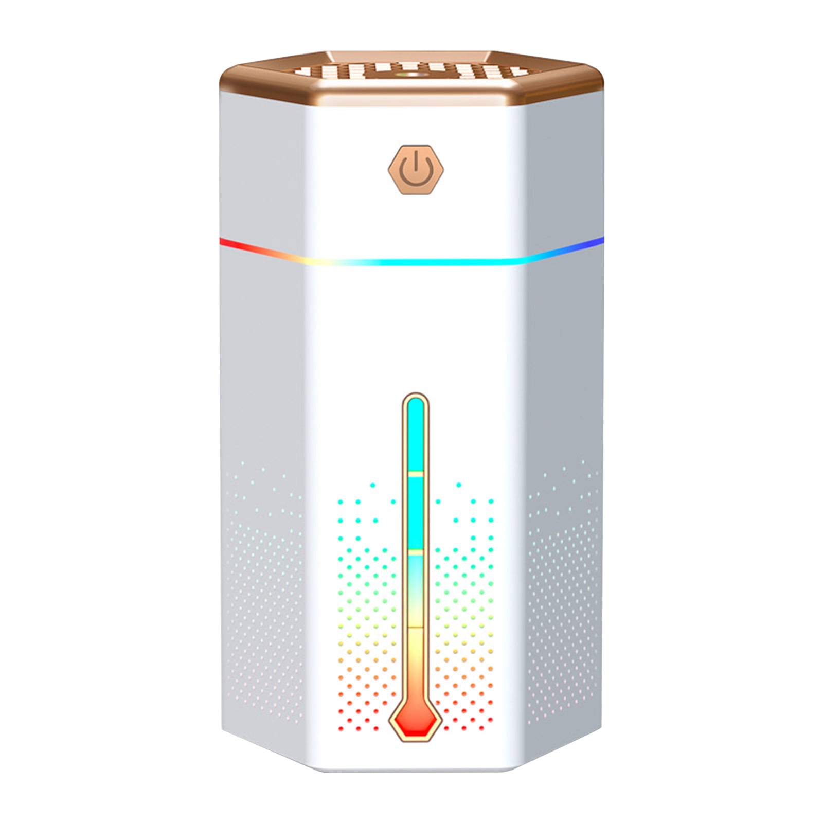 YZEGDCH Cool Mist Humidifier for Bedroom,1L Large Capacity Quiet USB Cool Mist Humidifier with Night Light (White),Quiet Vaporizer Humidifiers for Home,Baby Room