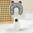 thumbnail image 4 of Clearance Under $5!Yyuenw Mini Handheld Fan, 3 Speed Wind, Cute Cat Ears Design, for Women Girls Indoor Outdoor Travel Camping Supplies, USB Rechargeable Portable Personal Fan, 4 of 5