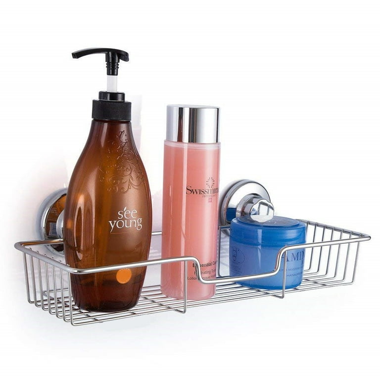 Kitsch Stainless Steel Shower Caddy with Suction Cup - Rust Proof Bar Soap  Holder for Shower, Holiday Gift, Shower Organizer with Strong Suction &  Soap Bar Ho… in 2023