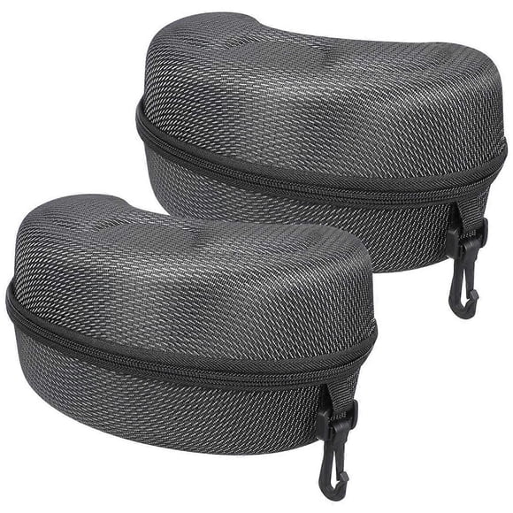 2pcs Glasses Case Storage Sunglasses Snowboard Riding Glasses for Motorcycles Ski Lens Eyewear Case