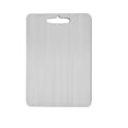 thumbnail image 2 of Nomeni Cooking Utensils Stainless Cutting Board Titanium Cutting Boards For Kitchen Stainless Cutting Board 304 Stainless Double Food Grade Cutting Board For Meat Fruit&Vegetable, 2 of 8