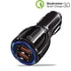 thumbnail image 2 of Cargador de coche Universal 35W Quick Charge 3.0 iPhone/Android Negro, 2 of 5