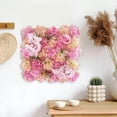 thumbnail image 3 of Guozer Artificial Flower Wall Panels Flower Wall Backdrops for Wedding Silk Rose Floral for Wedding Home Decoration Background Shop Party Photo Arrangement, 3 of 5