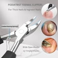 thumbnail image 4 of Toenail Clipper for Senior Nail Clipper for Men Women Toenail Clippers for Ingrown Nails Removal Set Thick Nail Cutter Toe Nails Clipper Kit (A-5), 4 of 4