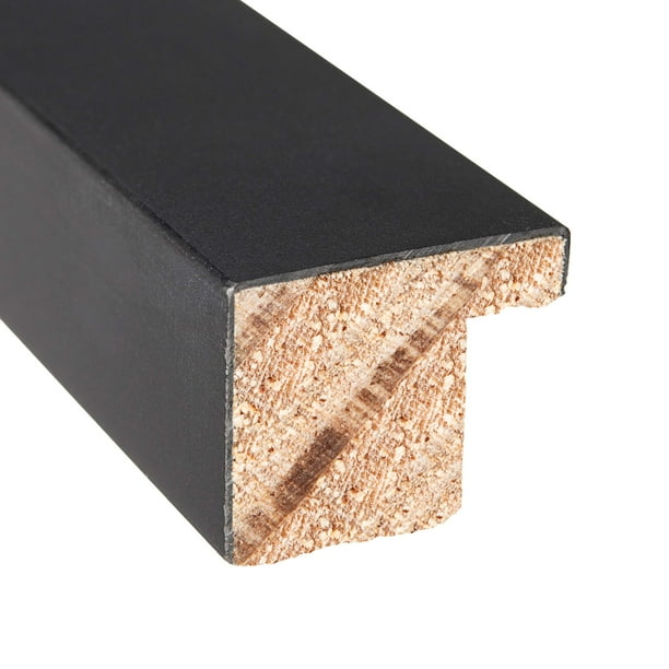 15x23 Frame Black Real Wood Picture Frame Width 0.75 inches