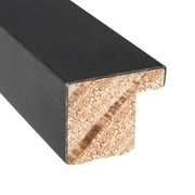 39x14 Frame Black Real Wood Picture Frame Width 0.75 inches | Interior Frame Depth 0.5 inches |