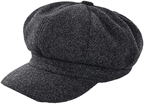 CoCopeaunts Octagonal Newsboy Cap Casual Vintage Painter