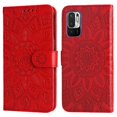 thumbnail image 1 of Funda tipo cartera GANGXUN para Xiaomi Poco M3 Pro 5G , diseño girasol, cuero PU, soporte, cierre magnético, tarjetero, 1 of 5