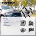 thumbnail image 3 of AutoShack Rear Wheel Hub Bearing Assemblies - Driver and Passenger Side for Honda & Acura, Accord 2003-2007 TL 2004-2008, FWD L4 2.4L V6 3.0L 3.2L 3.5L - 5-Lug, With ABS, 3 of 5