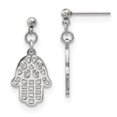 thumbnail image 1 of Boucles d'Oreilles en Acier Inoxydable Chamseh/Hamsa Post-Dangle 26,09 Mm, 1 of 3