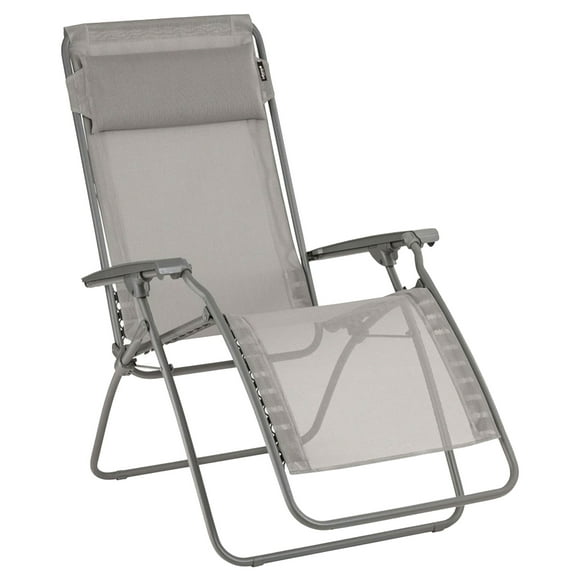 Lafuma R Clip Reclining Foldable Zero Gravity Relaxation Chair, Terre Gray