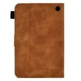 thumbnail image 7 of Dteck Case for All-New Kindle Fire 7 12th Generation 2022,Magnetic Leather Flower Pattern Card Slots Smart Case Shockproof Rubber Kickstand Cover, Brown, 7 of 7