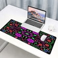 thumbnail image 3 of Flower Large Mouse Pad 31.5x11.8 Inches Cartoon Mexican Style Plant Vine Flowers Graphic Printed Game Mousepad for Office Computer Desk Decoration BDXPMN212, 3 of 6