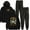 Black, variant on Josiah Queen merch The Prodigal Tour hoodies suits pocket drawstring hoodies sweatshirt Strap sports pants