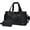 Black, variant on WANDF Large 40L Gym Bag with Shoe Compartment Wet Pocket for Women Men,Yoga Bag with Yoga Mat Holder,Waterproof Duffel Travel Bag Carry On Weekender Overnight Bags(Grayish green)