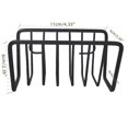 thumbnail image 1 of Kitchen Storage Rack Metal No-punch Sponge Holder Sink Drain Stand Drain Storage Shelf With Suction Cup Kitchen Accessories, 1 of 4