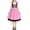Pink, variant on Costeam Womens Floral Embroidery Short Sleeve Midi Dress No Pocket Adjustable Drawstring Waist A-Line Flowy Mid Length Outfit for Oktoberfest Halloween Party