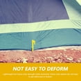 thumbnail image 3 of WEAVILUX 50Pcs Yellow Heavy Duty Garden Stakes for Fixing Tents Tarps and Outdoor Use, 3 of 8