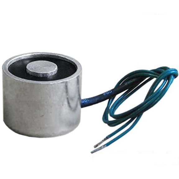 Electric Lifting Magnet 12V, 10 kg/22 lb. Electromagnet Solenoid, 30 mm