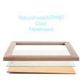 thumbnail image 4 of Rustic Wooden Picture Frame 8x10 - Brown Grey - Set of 2-100% Natural Eco Solid Wood and High Definition Real Glass for Wall Mounting Photo Frame, 4 of 7