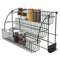 thumbnail image 5 of 3-Tier Spice Rack, Pull-out Lazy Susan Turntable Cabinet Counter Organizer, Cabinet-mounted Spice Rack, Three Tier Kitchen Spice Rack, 5 of 11