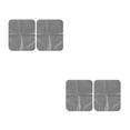 thumbnail image 6 of Worgeous 4 pcs  Car Window Shade Sticker Aluminized Film Car Windows Cling Sunshade Electrostatic Heat Insulation Film for Car Auto Back Passenger Kids, 6 of 8