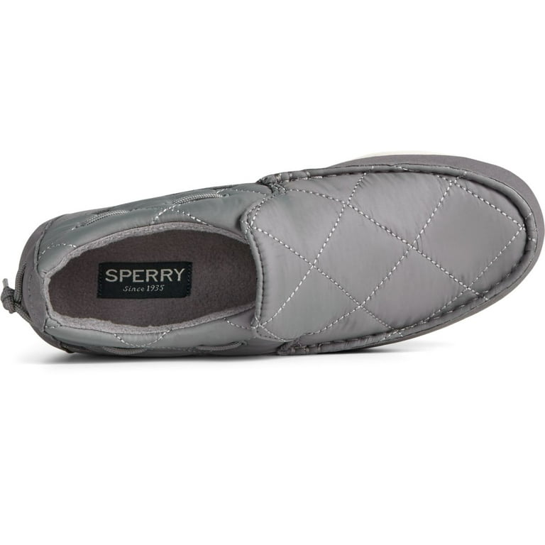 Sperry Top-Sider Moc-Sider Nylon Slip On Women Grey