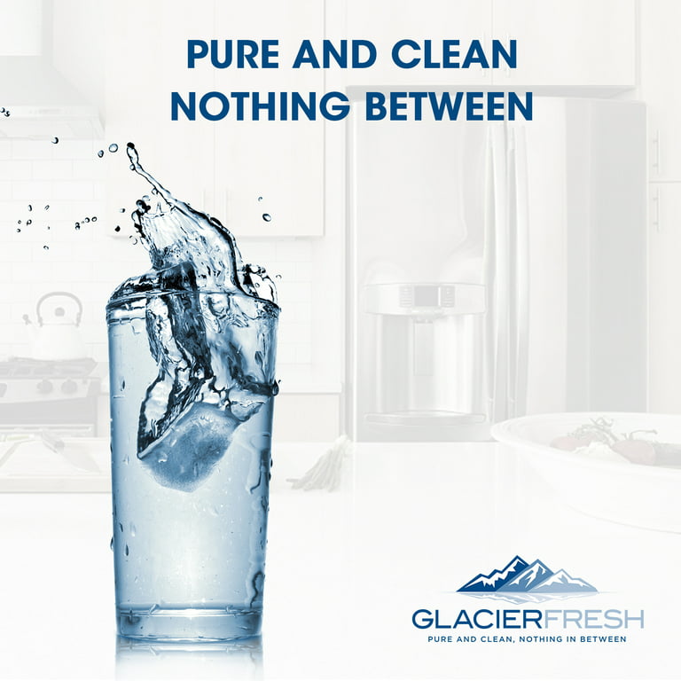 GLACIER FRESH Replacement for P4INKFILTR Ice Maker Water Filter, 2 Pack 