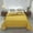 Yellow, variant on Summer Quilt, Breathable Cooling Summer Comforter, 98% Cotton Lightweight Bedding Machine Washable All Season Blanket, Gray