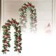 thumbnail image 3 of Hojas de parra artificiales de densidad mejorada para interiores, exteriores, jardín, pared, bodas y fiestas, 3 of 7